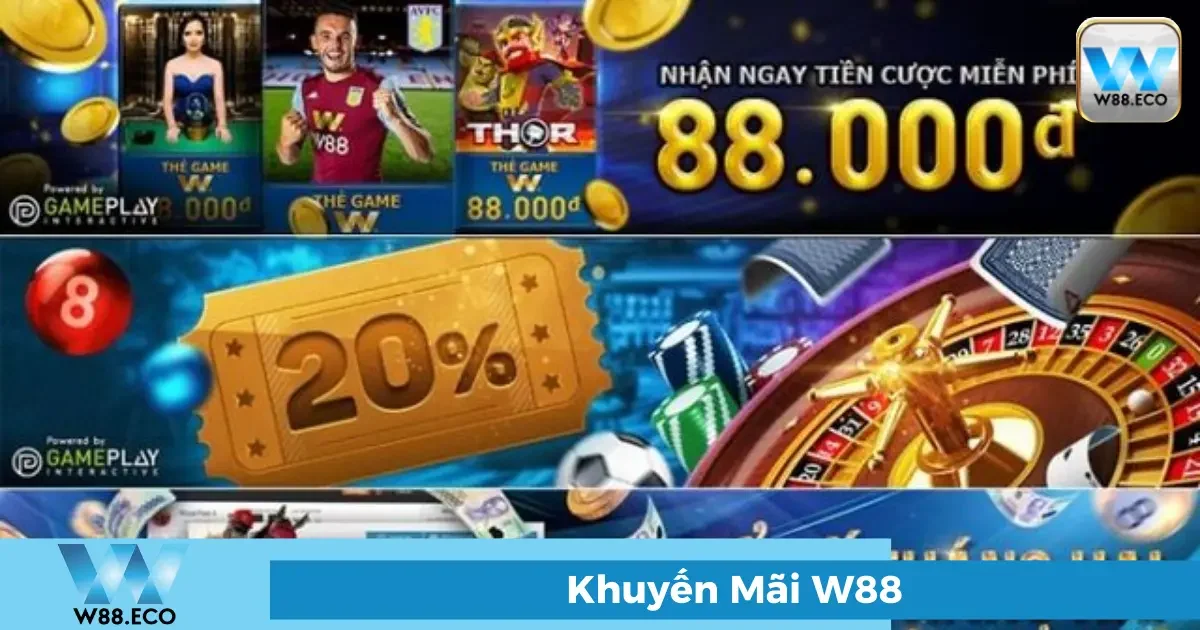 Làm thế nào để nhận khuyến mãi tại W88?